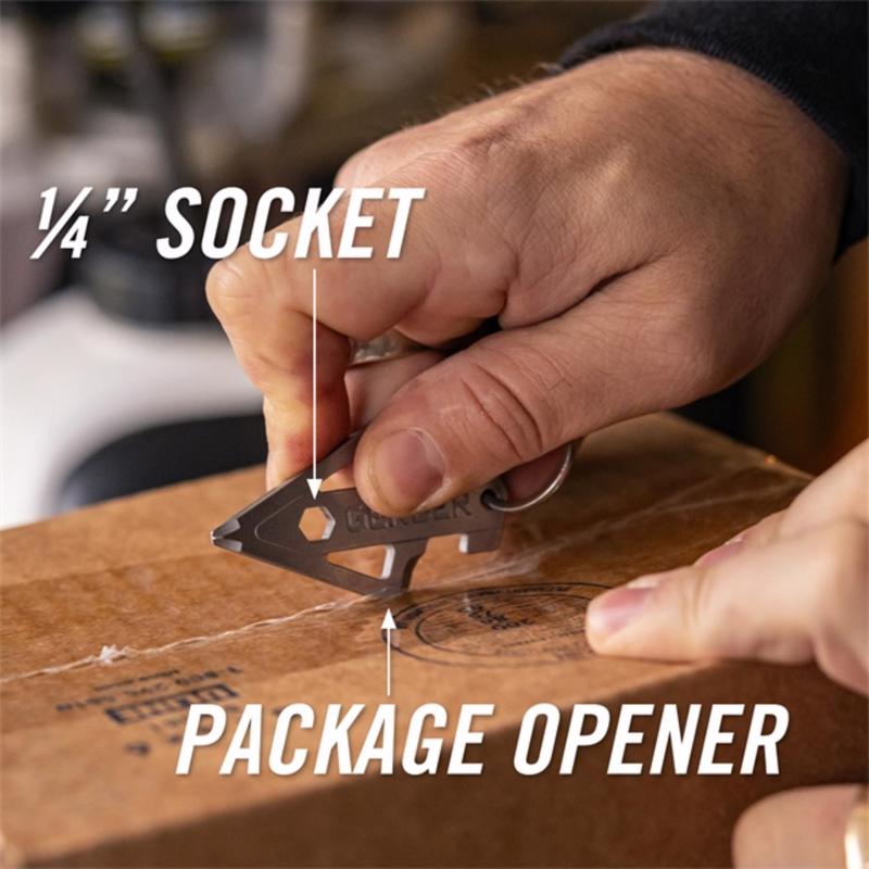 Gerber Metal Silver Multi-Tool Key