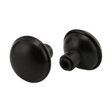 Prime-Line Black Metal Deadbolt Thick Door Kit 1 pc