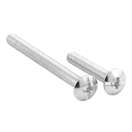 Prime-Line 1-11/16 in. D X 1-3/8 in. L Black Metal Bi-Fold Door Knob 1 pc