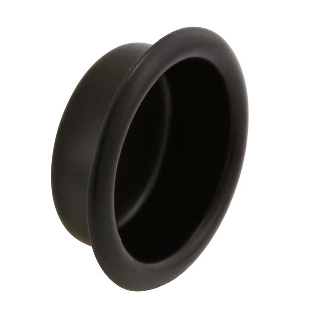 Prime-Line 3/4 in. L Matte Black Brass Door Pull