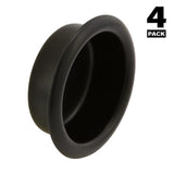 Prime-Line 3/4 in. L Matte Black Brass Door Pull