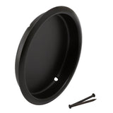 Prime-Line 2-1/8 in. L Matte Black Steel Door Pull