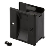 Prime-Line 2.75 in. L Satin Nickel Black Brass Door Pull