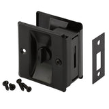 Prime-Line 2.75 in. L Matte Black Metal Door Pull