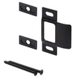 Prime-Line Black Metal Door Strike 1 pc