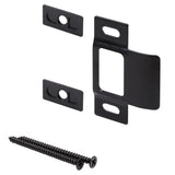 Prime-Line Black Metal Door Strike 1 pc