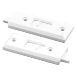 Prime-Line White Plastic Window Tilt Latch 1-3/8 in. W X 3-1/4 in. L 2 pk