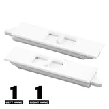 Prime-Line White Plastic Window Tilt Latch 3/4 in. W X 2-7/8 in. L 2 pk