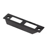 Prime-Line Matte Black Deadbolt and Passage Door Knob 1.75 in.