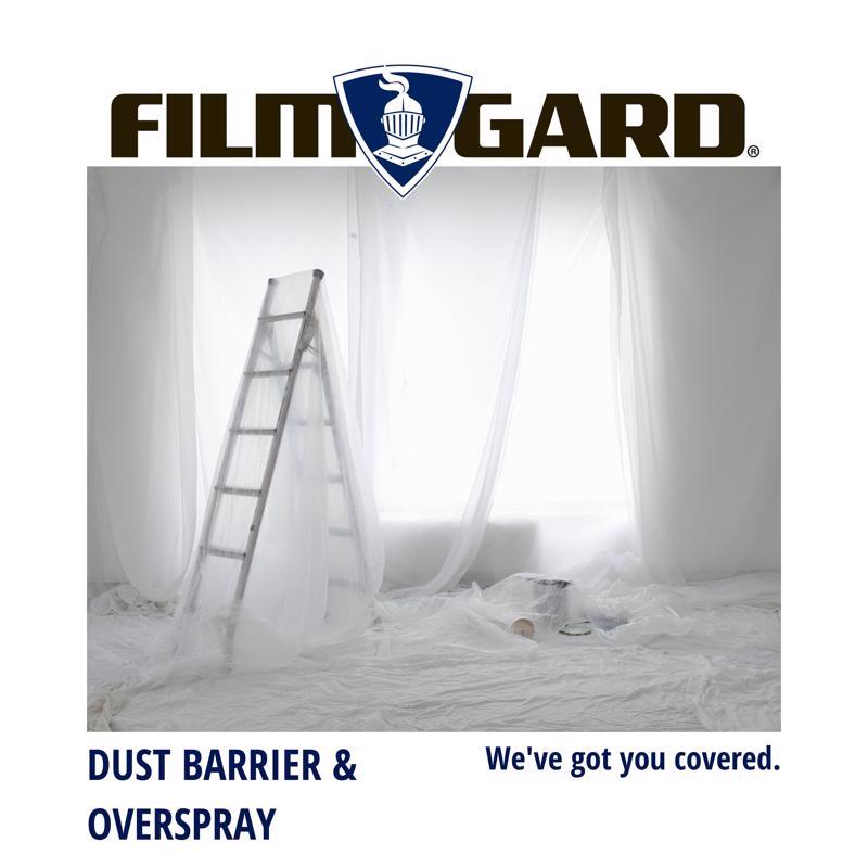 Film-Gard Plastic Sheeting 4 mil X 4 ft. W X 50 ft. L Polyethylene Clear