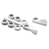 Prime-Line White Die Cast Screen Clip 4 pk