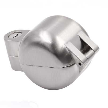 Prime-Line Silver Steel Doorknob Lockout 1 pk