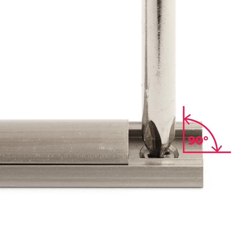 Prime-Line Satin Nickel Solid Brass Surface Bolt