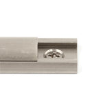 Prime-Line Satin Nickel Solid Brass Surface Bolt