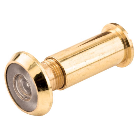 Prime-Line 0.5 in. D 200 deg Brass Brass Door Viewer