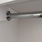 Knape & Vogt Closet-Pro 96 in. L X 1-1/4 in. D Chrome Steel Closet Rod