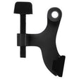 Ace Zinc Matte Black Hinge Pin Door Stop Mounts to door 0 in.