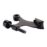 Ace Zinc Matte Black Hinge Pin Door Stop Mounts to door 0 in.