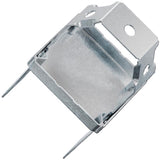 Simpson Strong-Tie 6.25 in. H X 3.56 in. W 12 Ga. Galvanized Steel Post Base