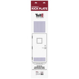 Tell 6 in. H X 34 in. L Satin Stainless Steel Kickplate