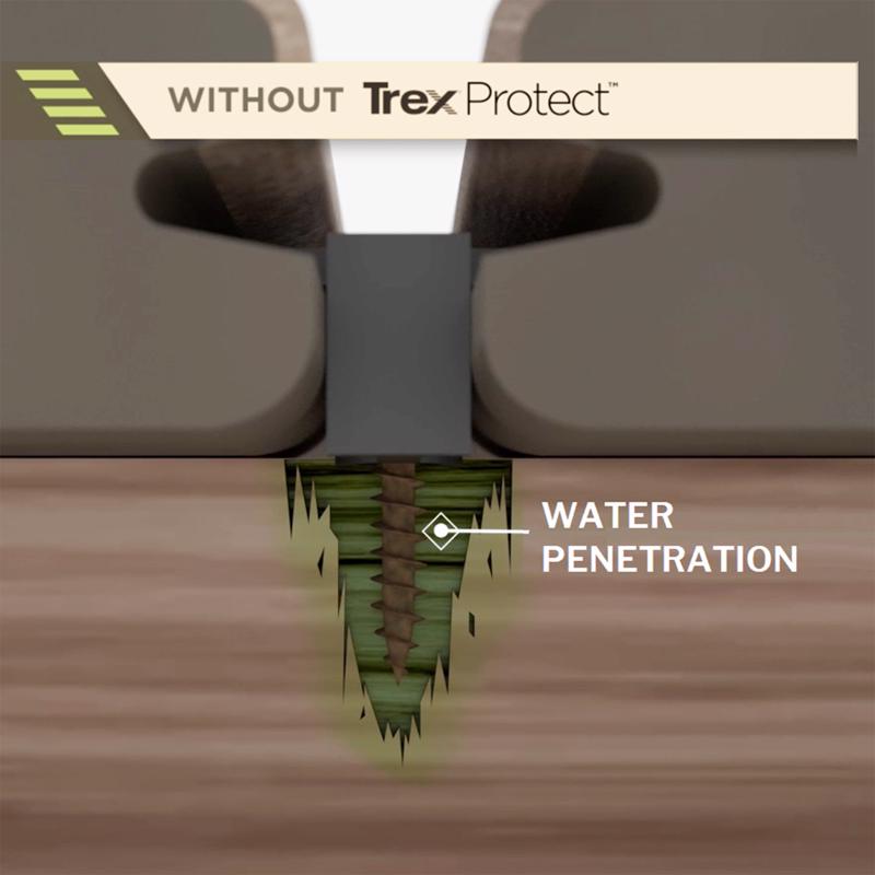 Trex Protect 1.58 in. W X 50 ft. L Rubber Butyl Deck Tape Black