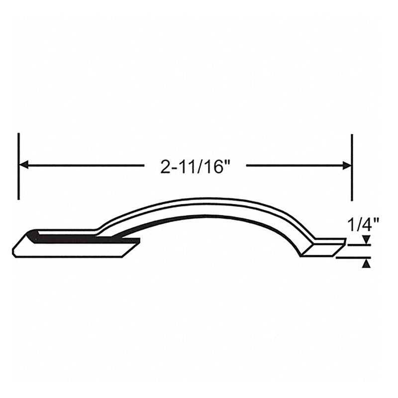 Barton Kramer Silver Steel Screen Tension Spring 2 in. L 6 pk