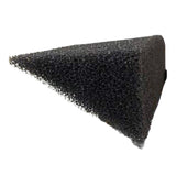 GutterFoam Original 5 in. W X 36 in. L Black Polyester Foam Gutter Guard 1 pk