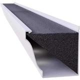 GutterFoam Original 5 in. W X 36 in. L Black Polyester Foam Gutter Guard 1 pk
