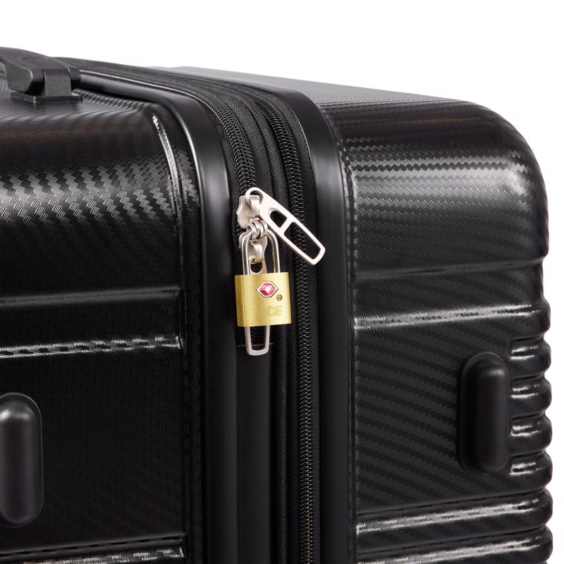 Ace 3/4 in. H X 3/4 in. W X 3/8 in. L Brass Key Luggage Lock