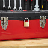 Ace 1-1/4 in. H X 1-1/2 in. W X 1/2 in. L Brass Double Locking Padlock