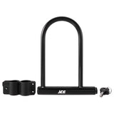 Ace 7-5/8 in. W Steel Key U-Bar Lock