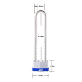 Ace 1-3/4 in. W Laminated Steel 4-Pin Tumbler Padlock