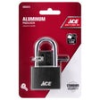 Ace 1-1/4 in. H X 1-1/2 in. W X 5/8  L Aluminum Double Locking Covered Padlock