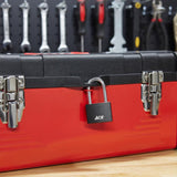 Ace 1-1/4 in. H X 1-1/2 in. W X 5/8  L Aluminum Double Locking Covered Padlock