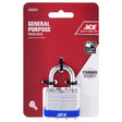 Ace 1 in. H X 1.72 in. W X 1.03 in. L Laminated Steel Double Locking Padlock