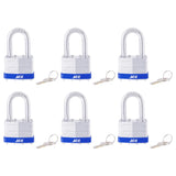 Ace 1-5/16 in. H X 1-3/4 in. W X 1  L Laminated Steel 4-Pin Tumbler Padlock