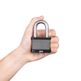 Ace 1-3/4 in. H X 2 in. W Laminated Steel 4-Pin Tumbler Weather-Resistant Padlock