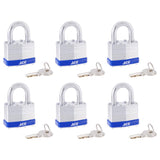 Ace 1-5/16 in. H X 1-3/4 in. W X 1 in. L Laminated Steel 4-Pin Tumbler Padlock