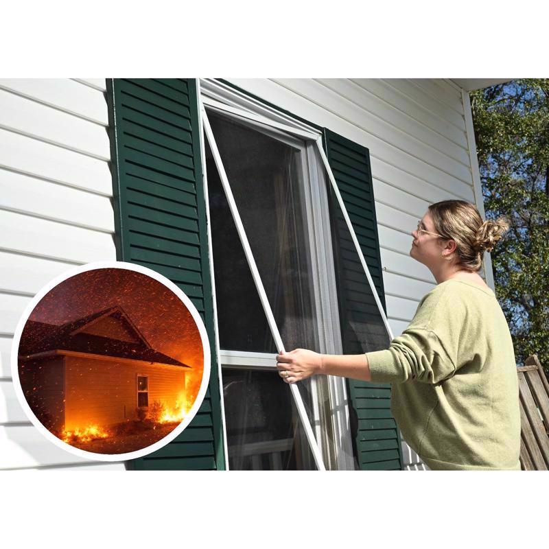 Phifer Wire EmberScreen 36 in. W X 25 ft. L Black Stainless Steel Screen Cloth