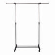 Core Home 63 in. H X 57 in. W Stainless Steel Adjustable Garment Rack