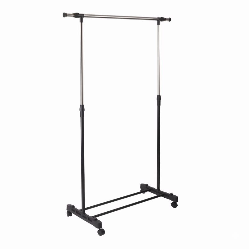 Core Home 63 in. H X 57 in. W Stainless Steel Adjustable Garment Rack