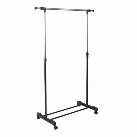 Core Home 63 in. H X 57 in. W Stainless Steel Adjustable Garment Rack