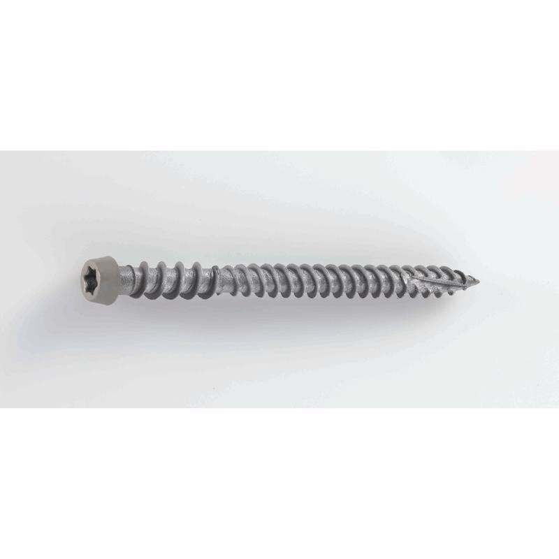 FastenMaster TrapEase No. 8 each X 2-1/2 in. L Gray Torx Ttap Button Head Composite Deck Screws 5 lb