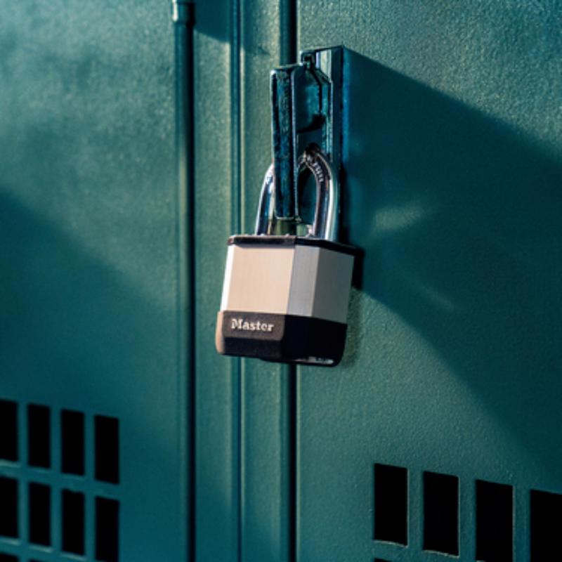 Master Lock Elite 2 in. W Laminated Steel 5-Pin Cylinder Padlock
