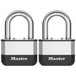 Master Lock Elite 2.625 in. W X 4 in. L Laminated Steel 5-Pin Cylinder Padlock