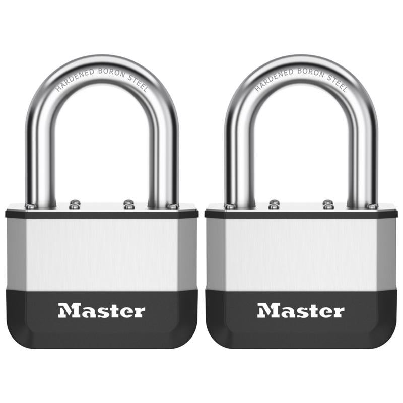 Master Lock Elite 2.625 in. W X 4 in. L Laminated Steel 5-Pin Cylinder Padlock