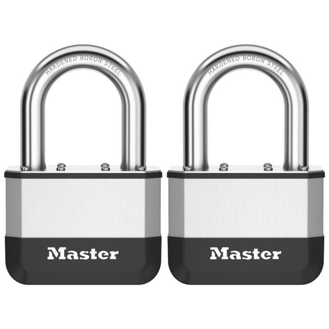 Master Lock Elite 2.625 in. W X 4 in. L Laminated Steel 5-Pin Cylinder Padlock
