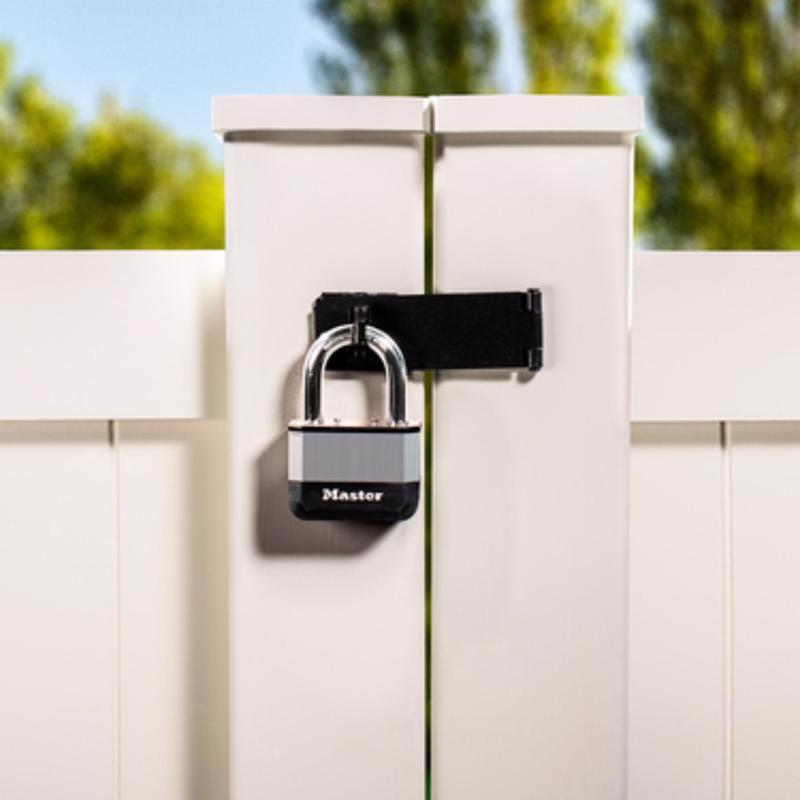 Master Lock Elite 2.625 in. W X 4 in. L Laminated Steel 5-Pin Cylinder Padlock