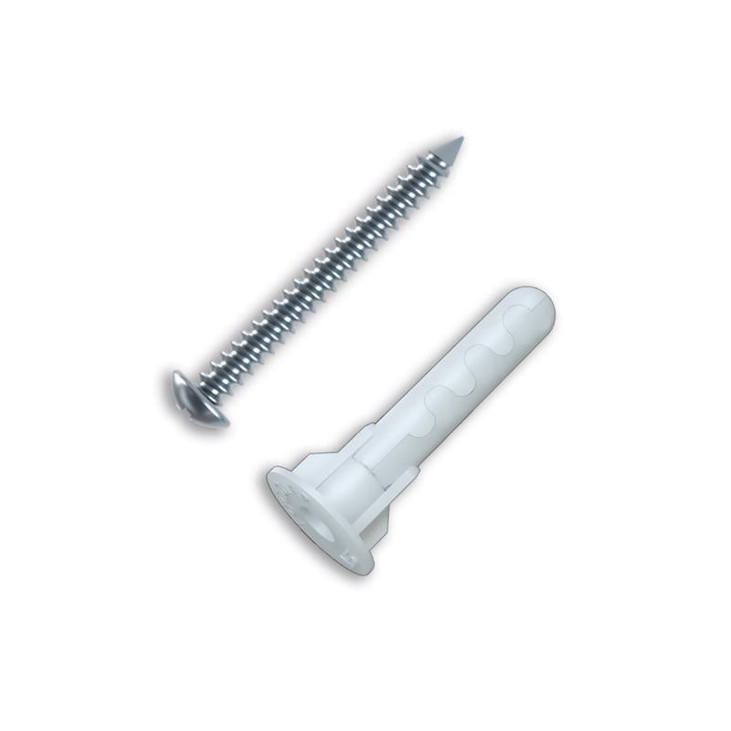 Toggler 3/16 in. D X 1 in. L Plastic Flat Head Drywall Anchors 20 each