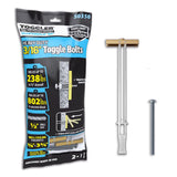 Toggler 3/16 in. D X 6-5/8 in. L Round Zinc-Plated Steel Toggle Bolt 2 pk